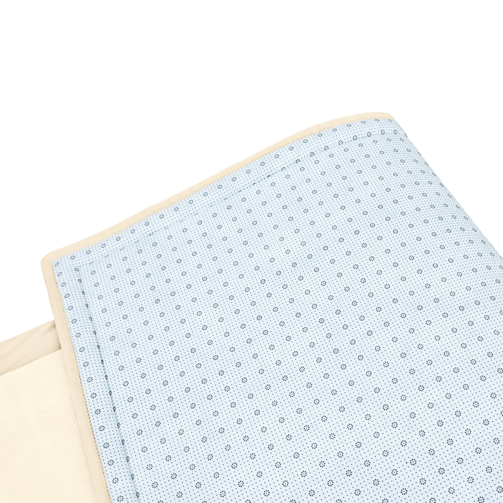 Coral Velvet Memory Foam Mat -Beige