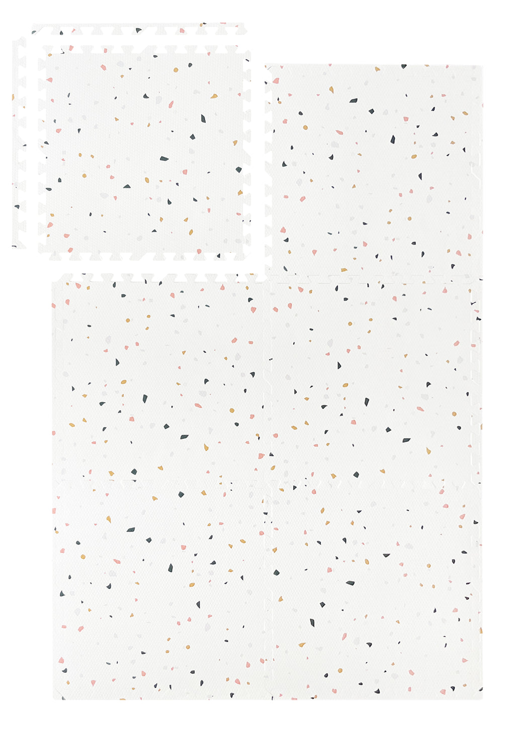 EVA Puzzle Mat - Ivory Terrazzo