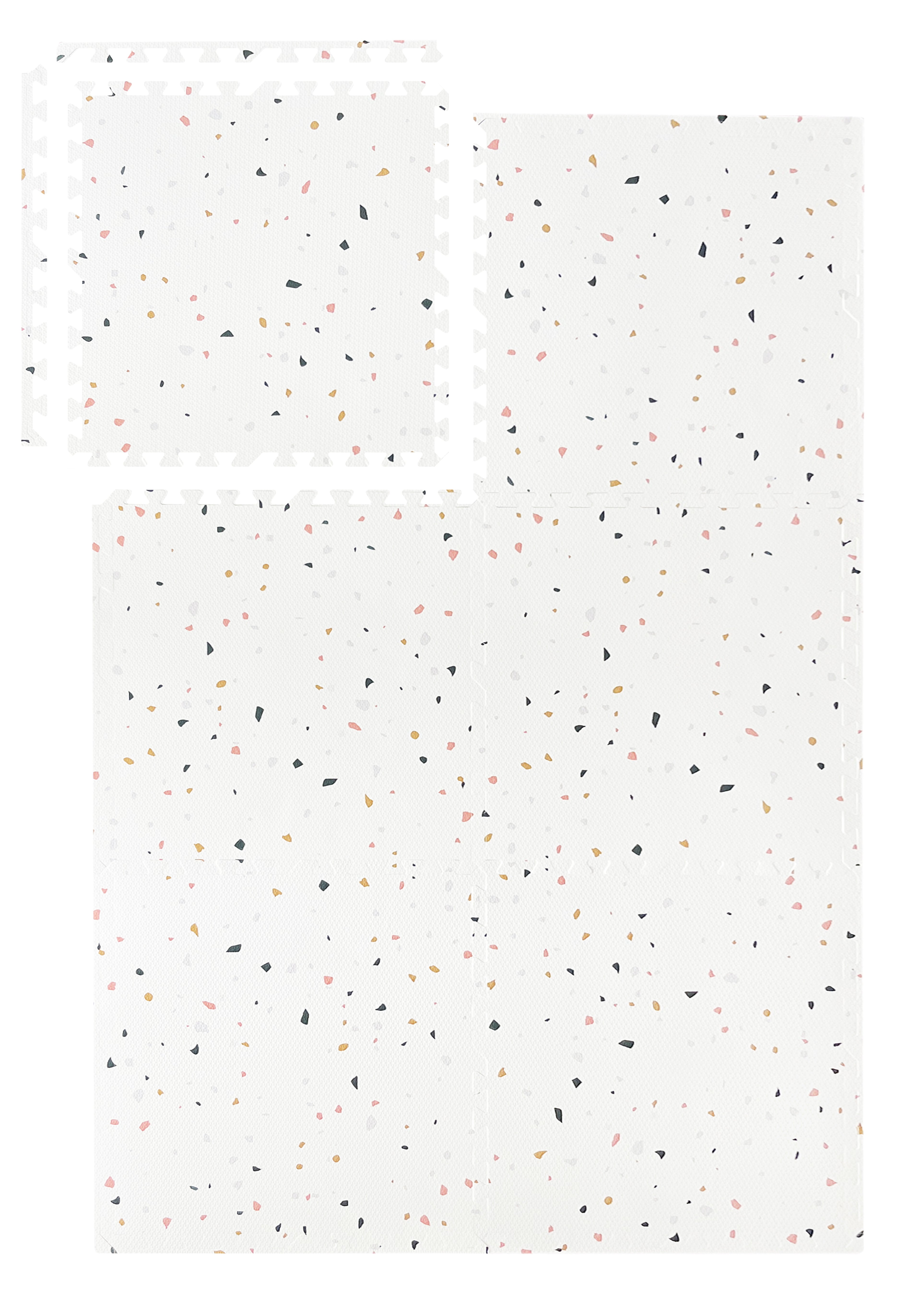 EVA Puzzle Mat - Ivory Terrazzo