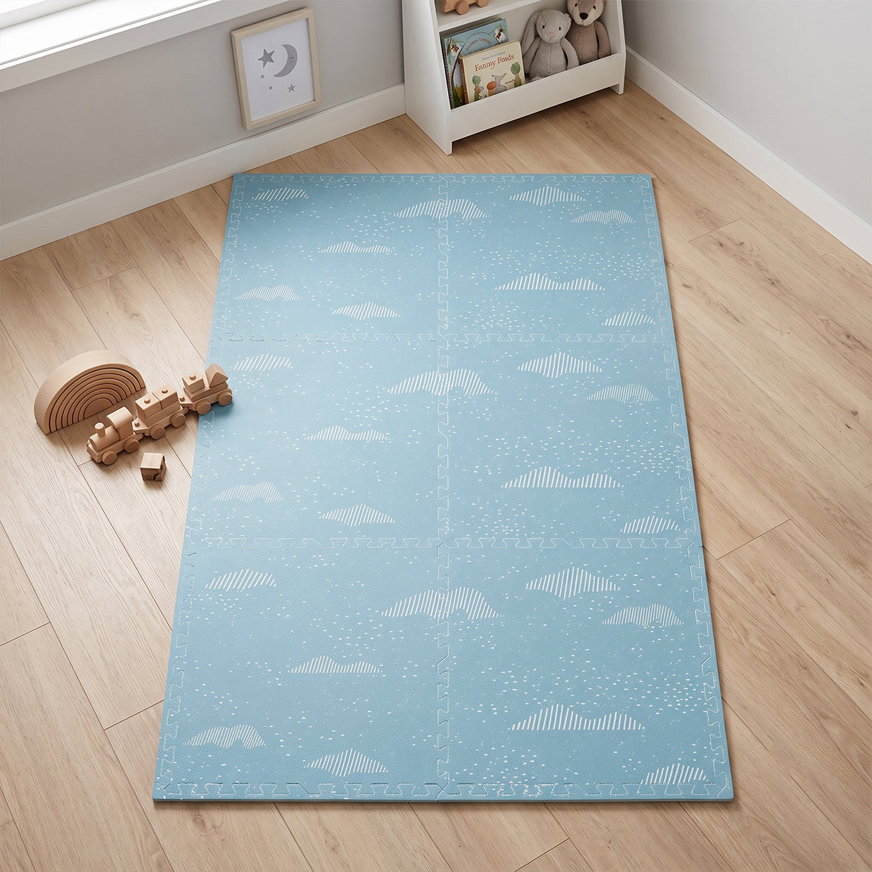 EVA Printed Play Mat-Ocean World-Interactive Stickers