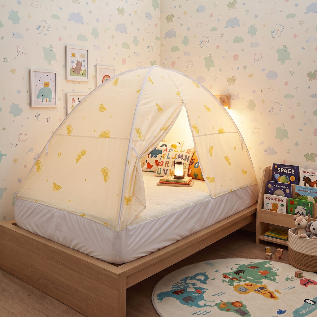 Bed Tent Canopy - Fresh Lemon