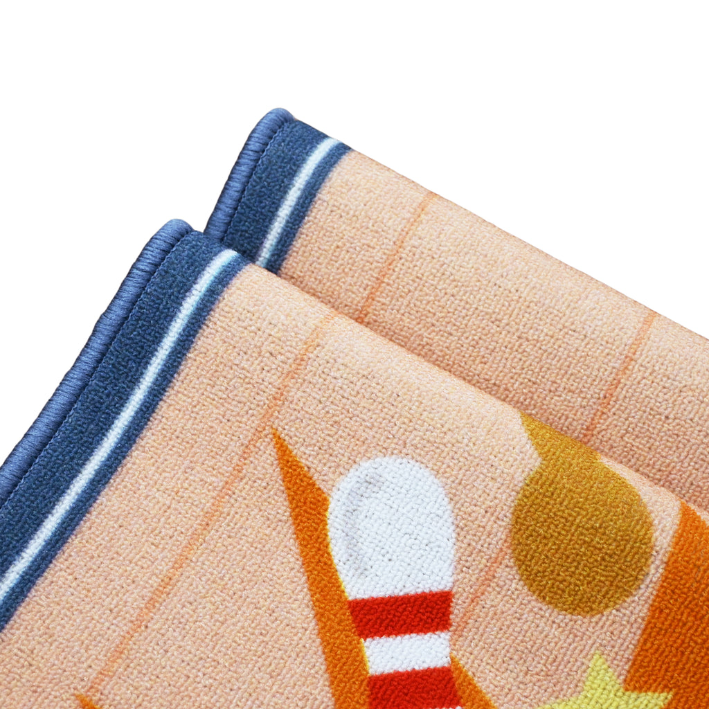 Fabric Bowling Mat - Pin Toss