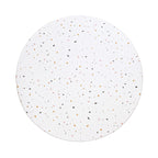 TPU Play Mat - Orbicular White Terrazzo + White Rainbow