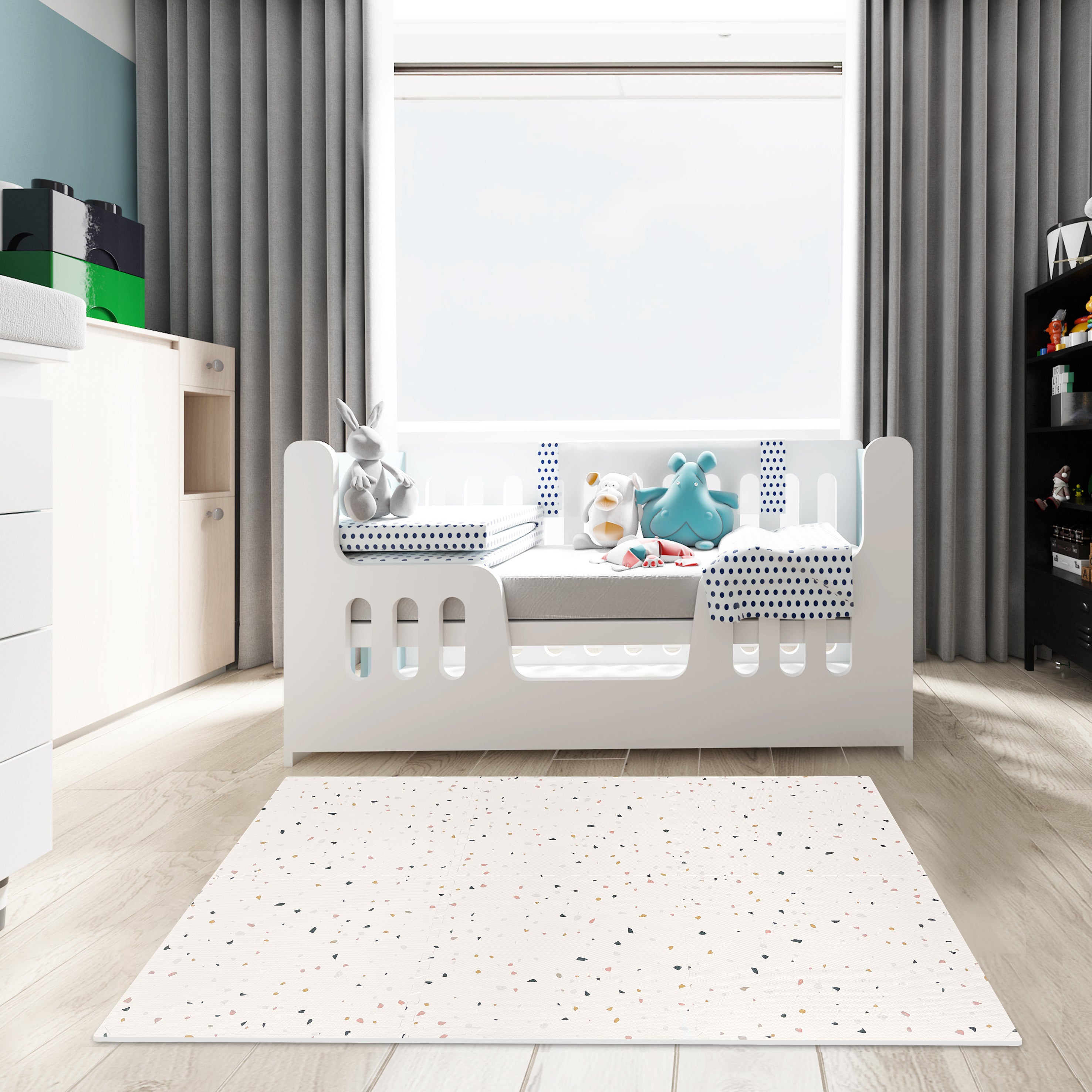 EVA Puzzle Mat - Pink Terrazzo