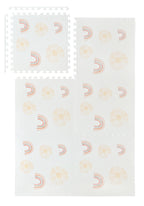 EVA Puzzle Mat - Cream Rainbow & Sun