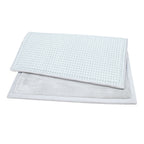 Coral Velvet Memory Foam Mat-Grey