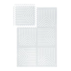 EVA Puzzle Mat - Tribal Geometry - Grey