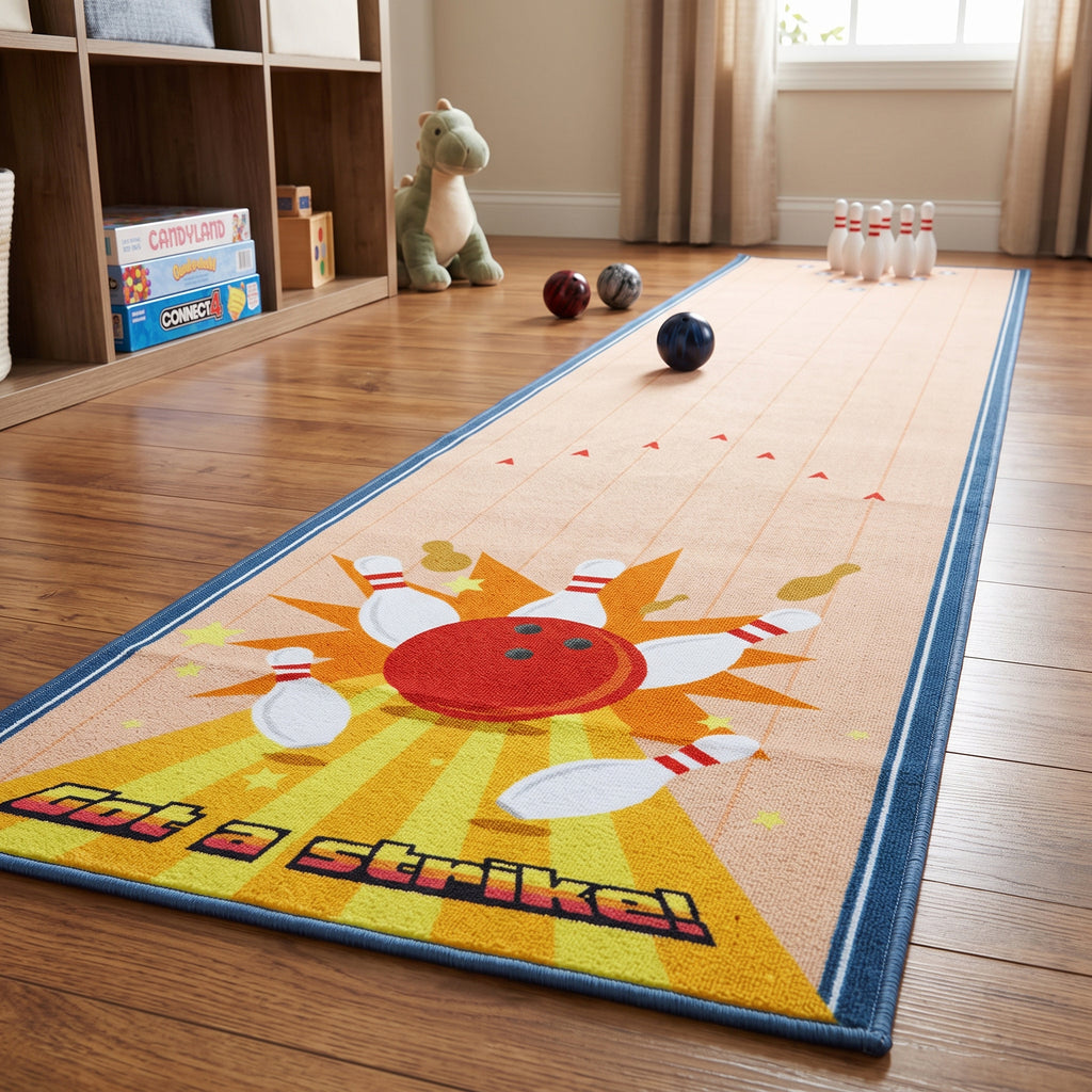 Fabric Bowling Mat - Pin Toss