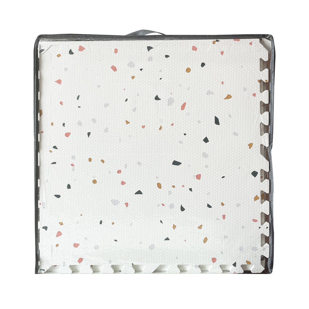 EVA Puzzle Mat - Ivory Terrazzo