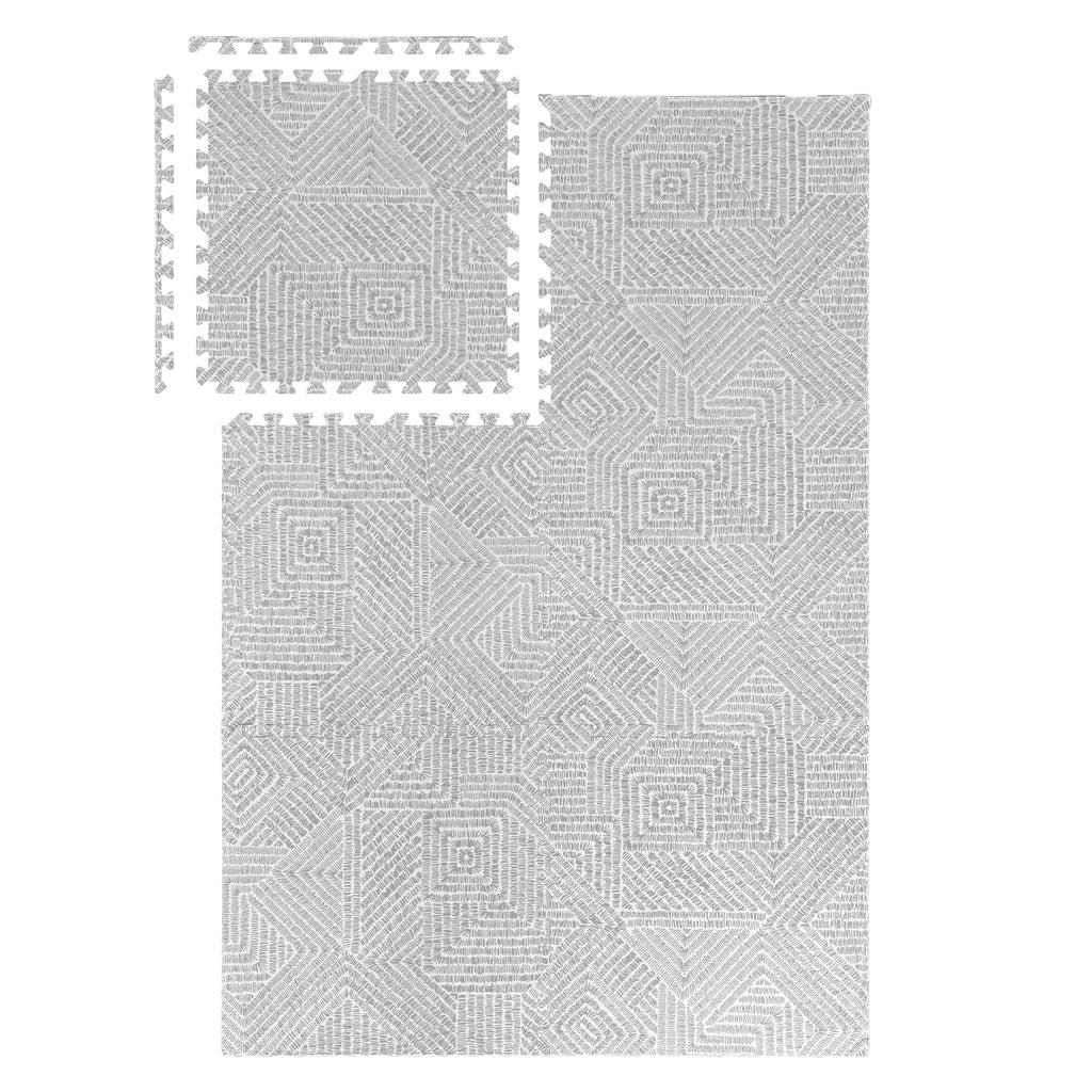 EVA Puzzle Mat - Dark Gray Maze
