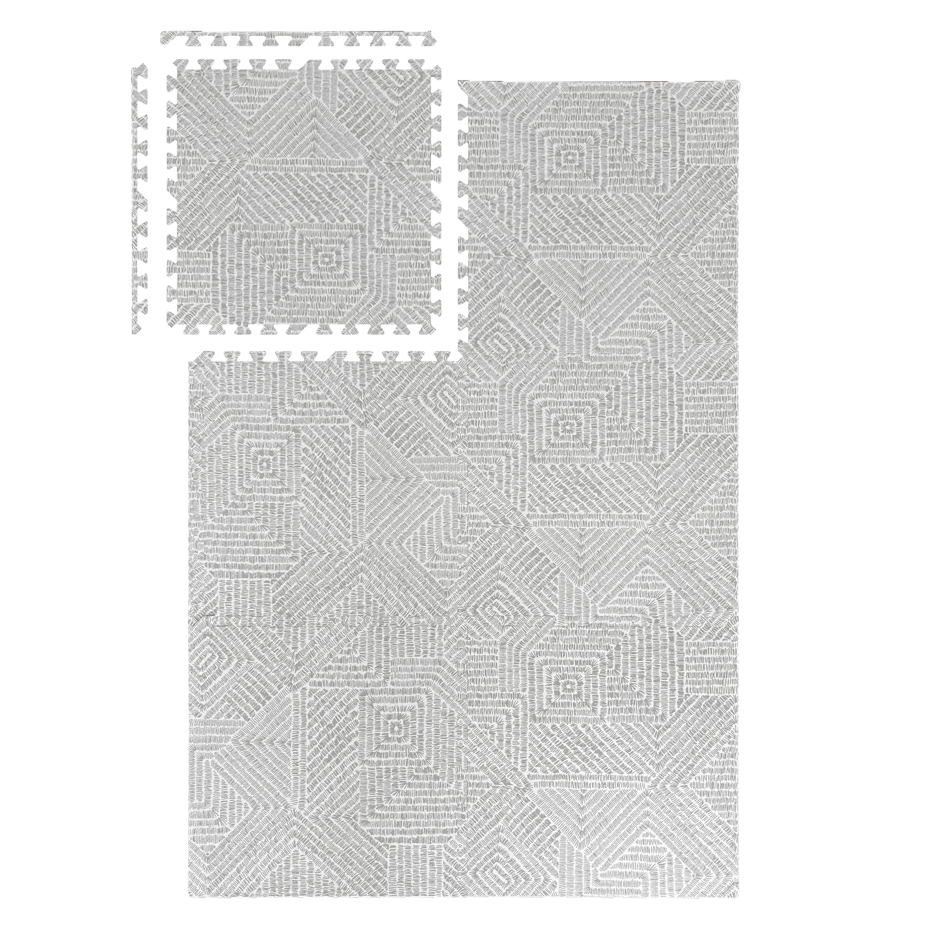 EVA Puzzle Mat - Dark Gray Maze