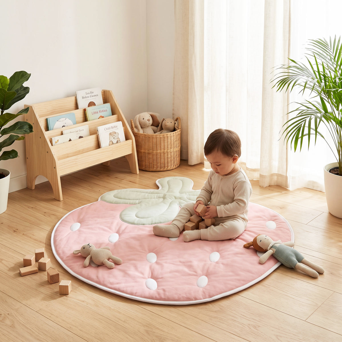 Printed Carpet Mat - Strawberry