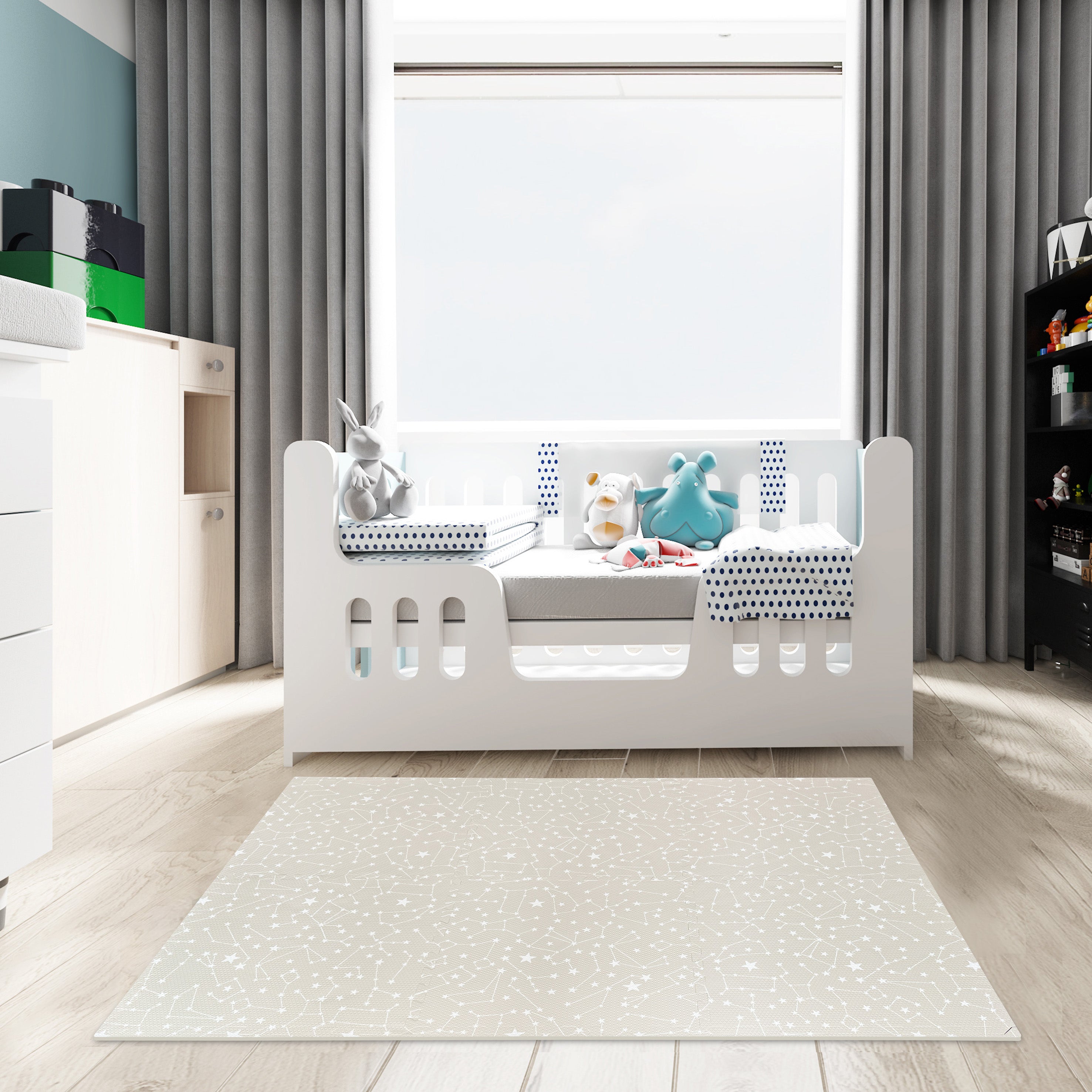 EVA Puzzle Mat - Beige Cosmic