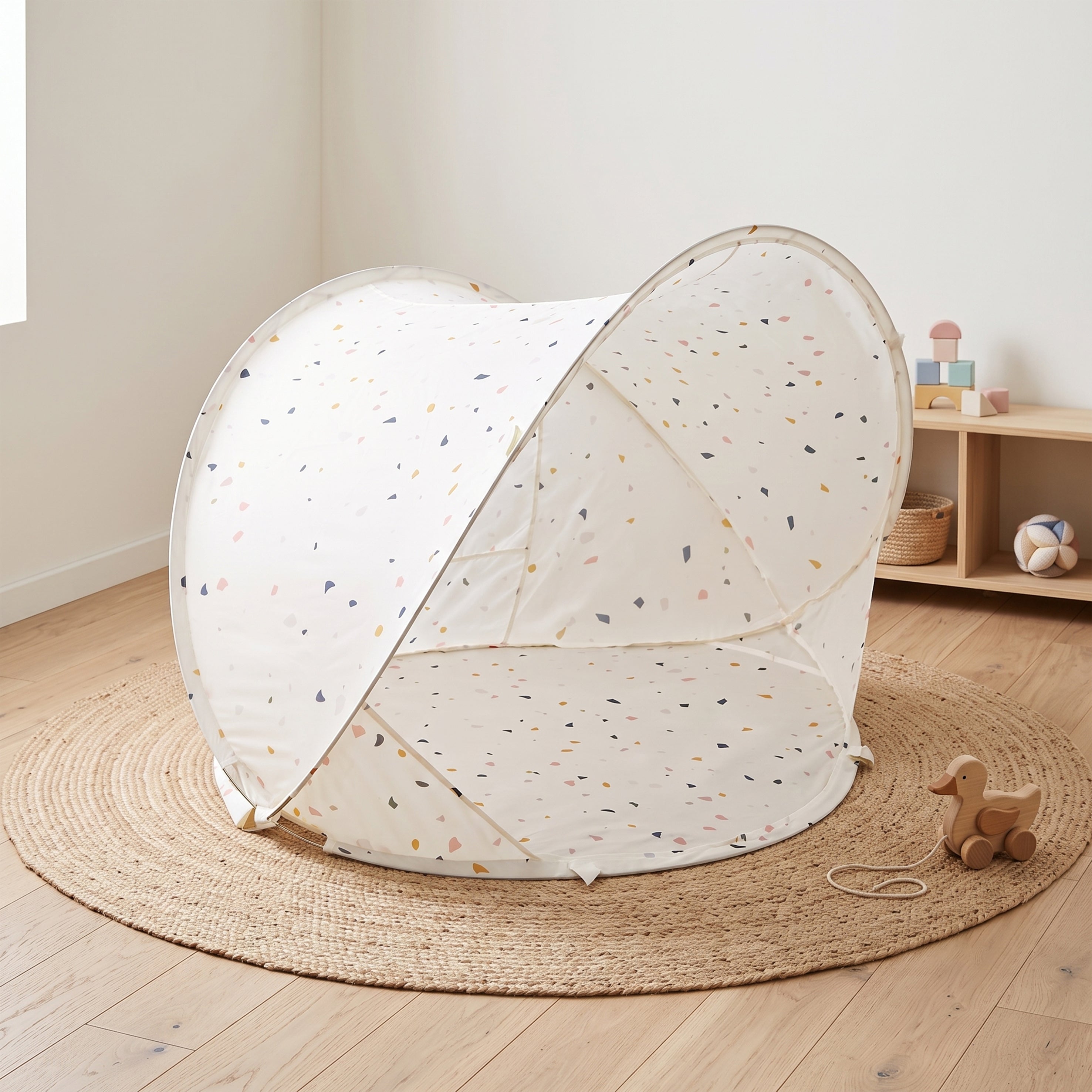 Beach Tent - Terrazzo - ivory white