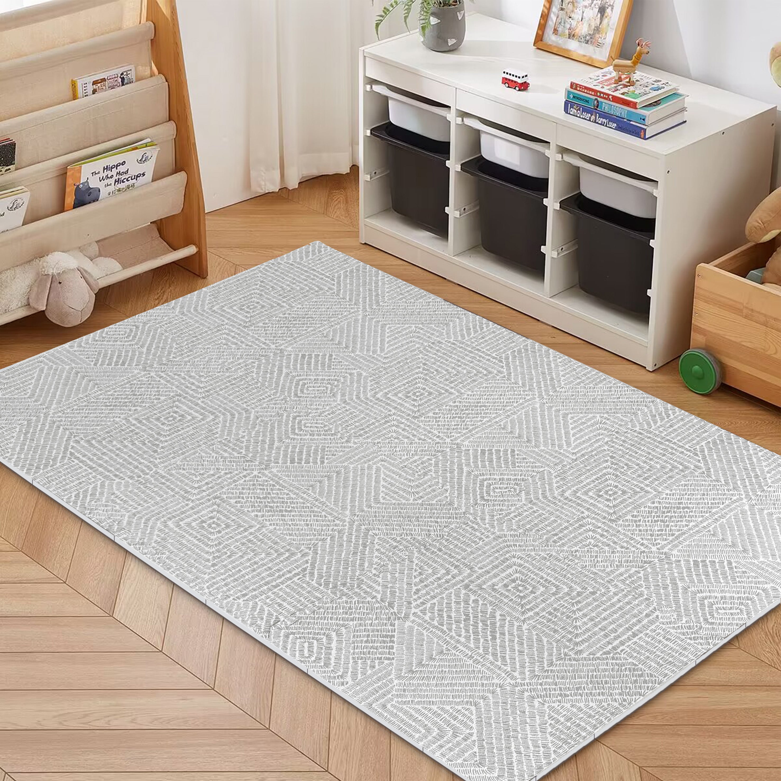 EVA Puzzle Mat - Dark Gray Maze