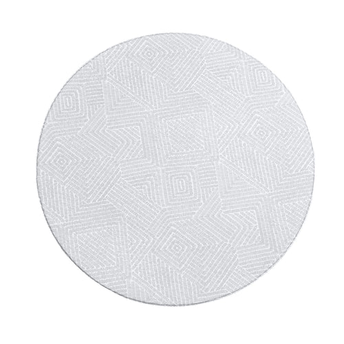 TPU Play Mat - Orbicular Grayish Brown Maze + Gray Cosmic
