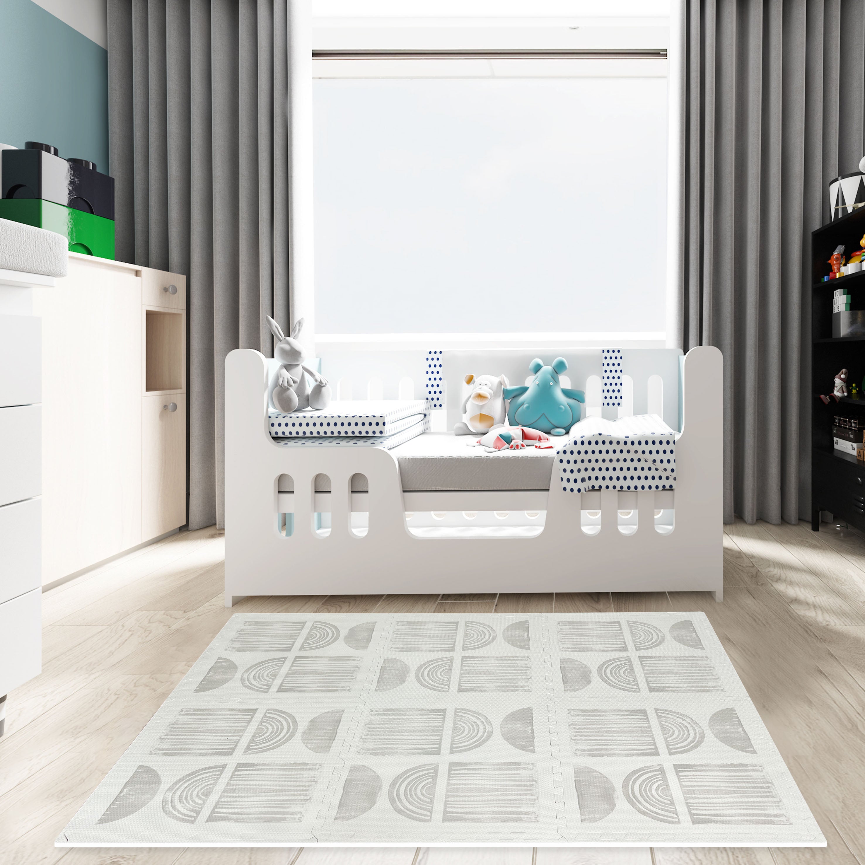 EVA Puzzle Mat - Morandi Geometry