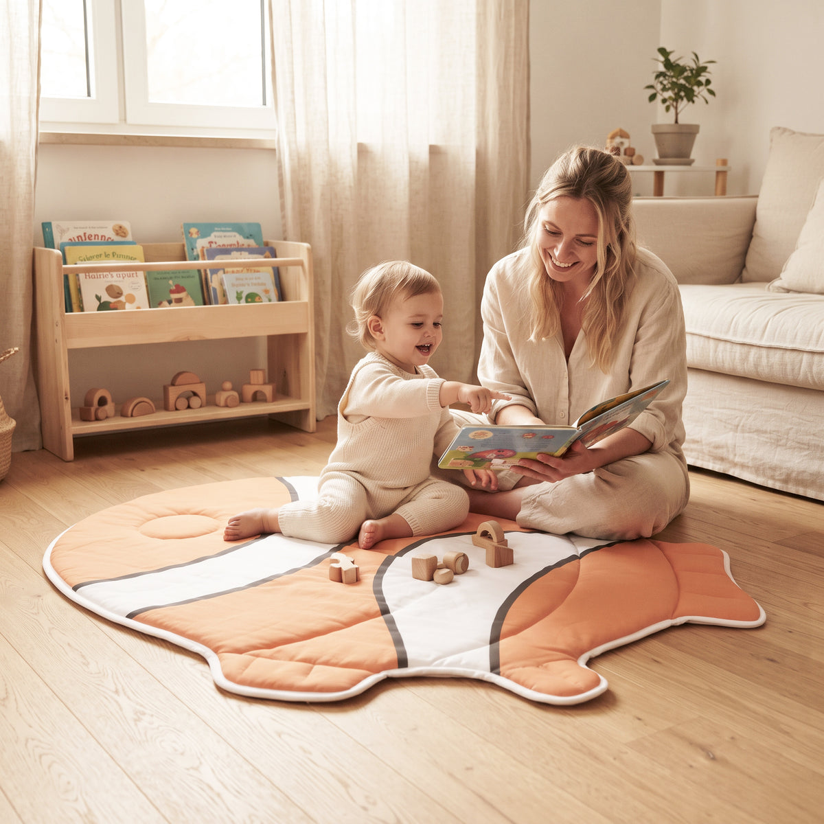Printed Carpet Mat - Fish
