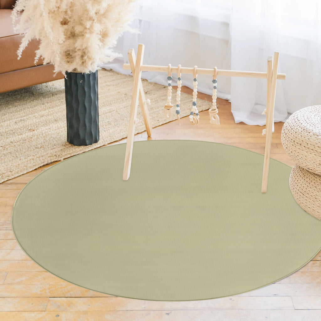 TPU Play Mat - Orbicular Green  + Light Grass Green