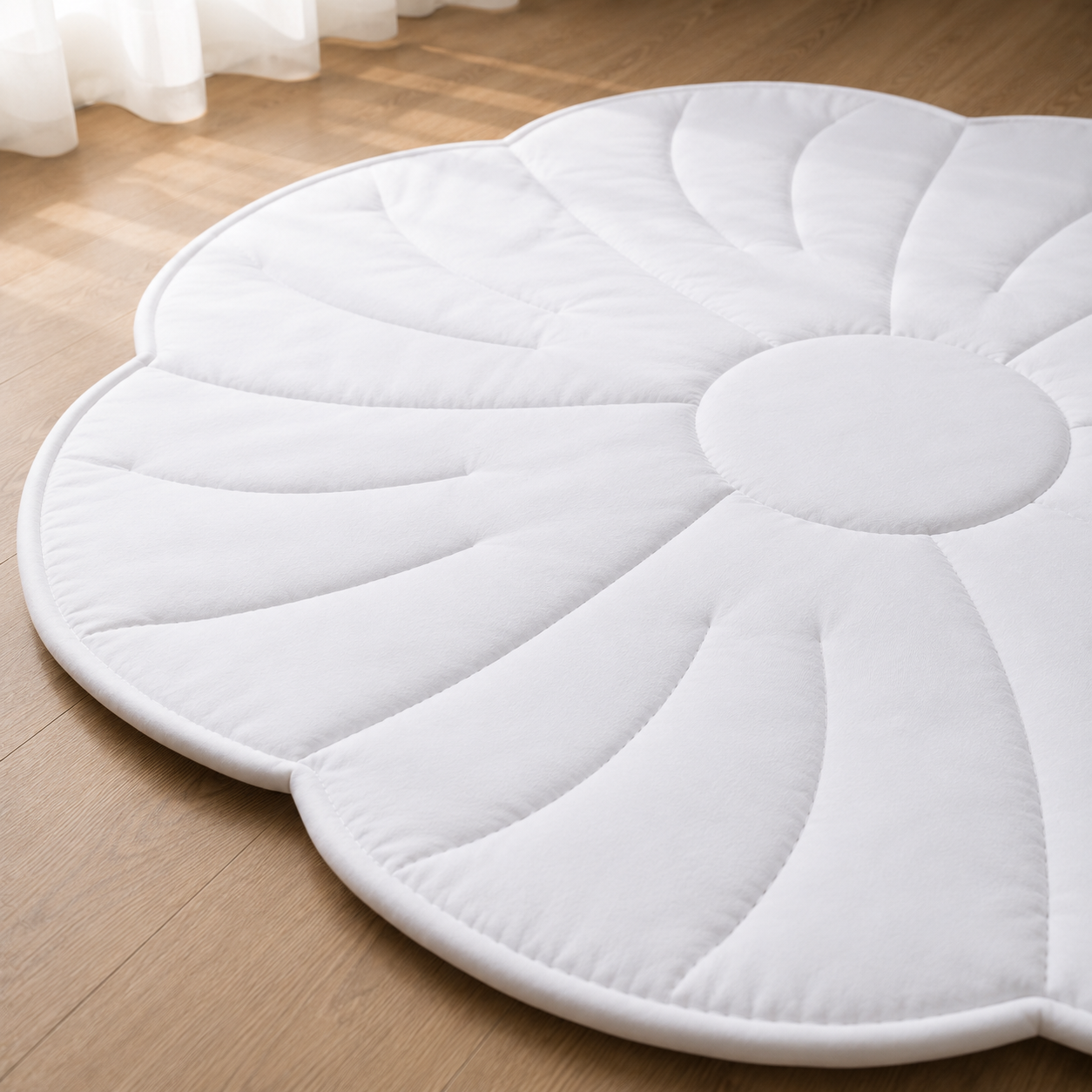 Printed Carpet Mat - Flower